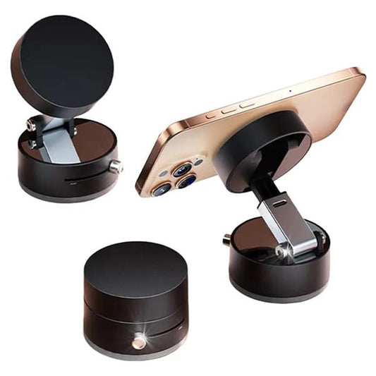 360 Magnetic Phone Holder Strong Magnetic Suction Mount With 360 Degree Rotation For Car Desk And Tabletop Use
