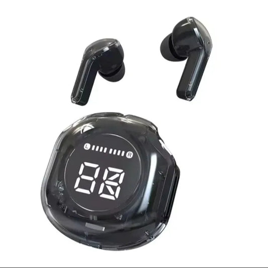 Air 39 Earbuds wireless Transparent airpods Air39 Bluetooth Gaming EARBUDS LED Display Super Bass HD sound Quality Trendy earphone Latest Technology Water Proof HD Calling TWS Technology Sports Headphone